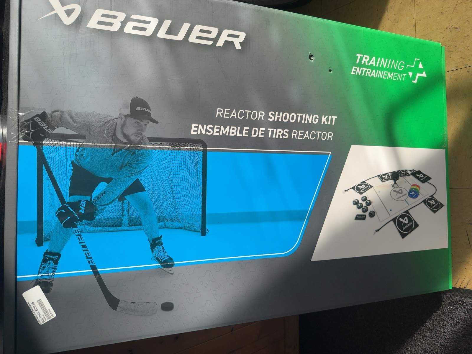 Bauer Reactor Shooting Kit Hockey Training Aid