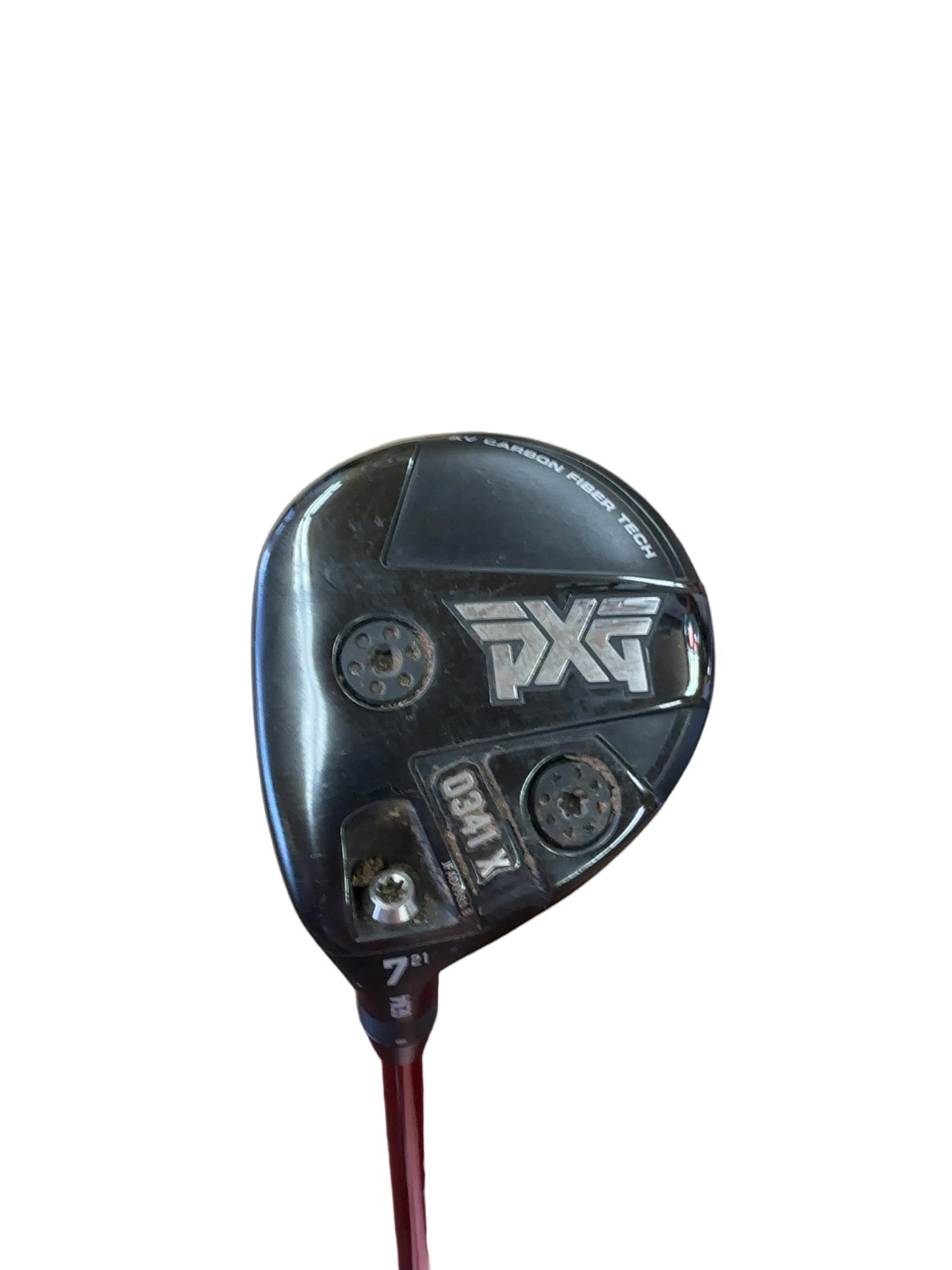 PXG 0341 X 7 Wood Left Handed - 21° Fujikura Ventus Red Shaft