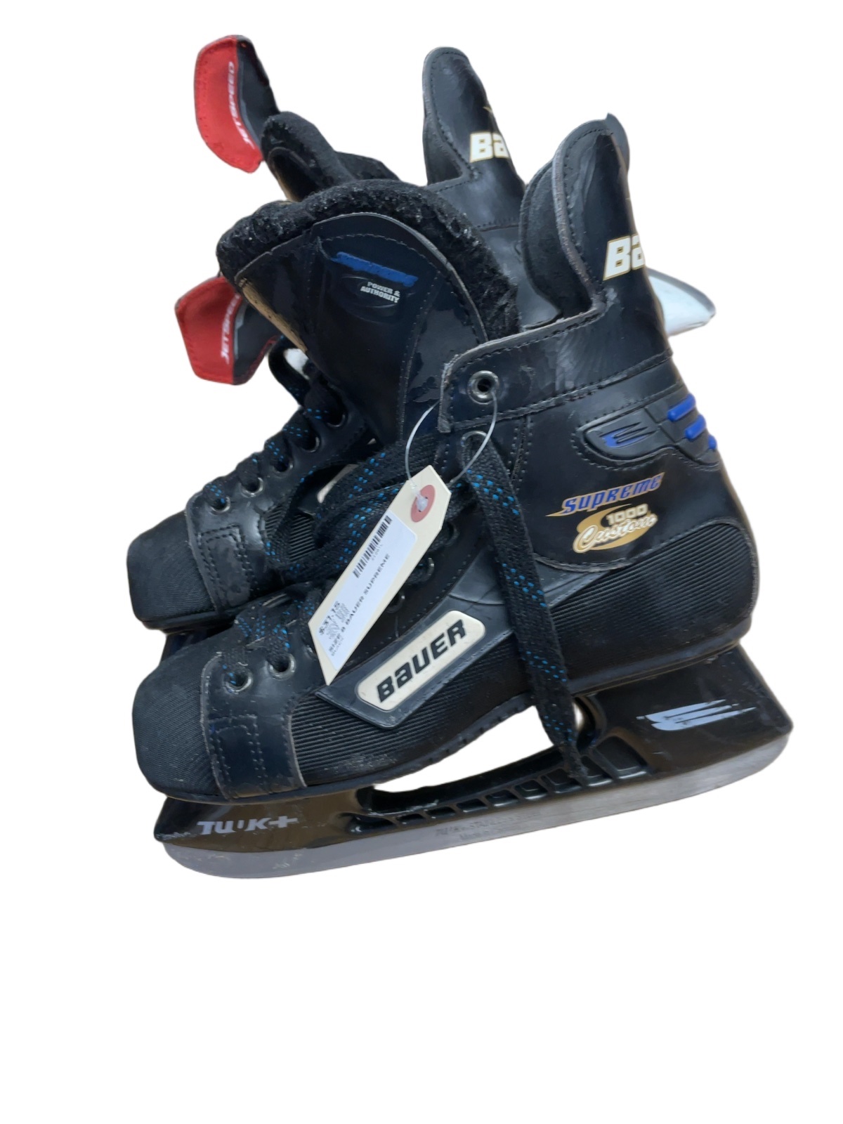 Bauer Supreme 1000 Custom Size 8 Ice Hockey Skates