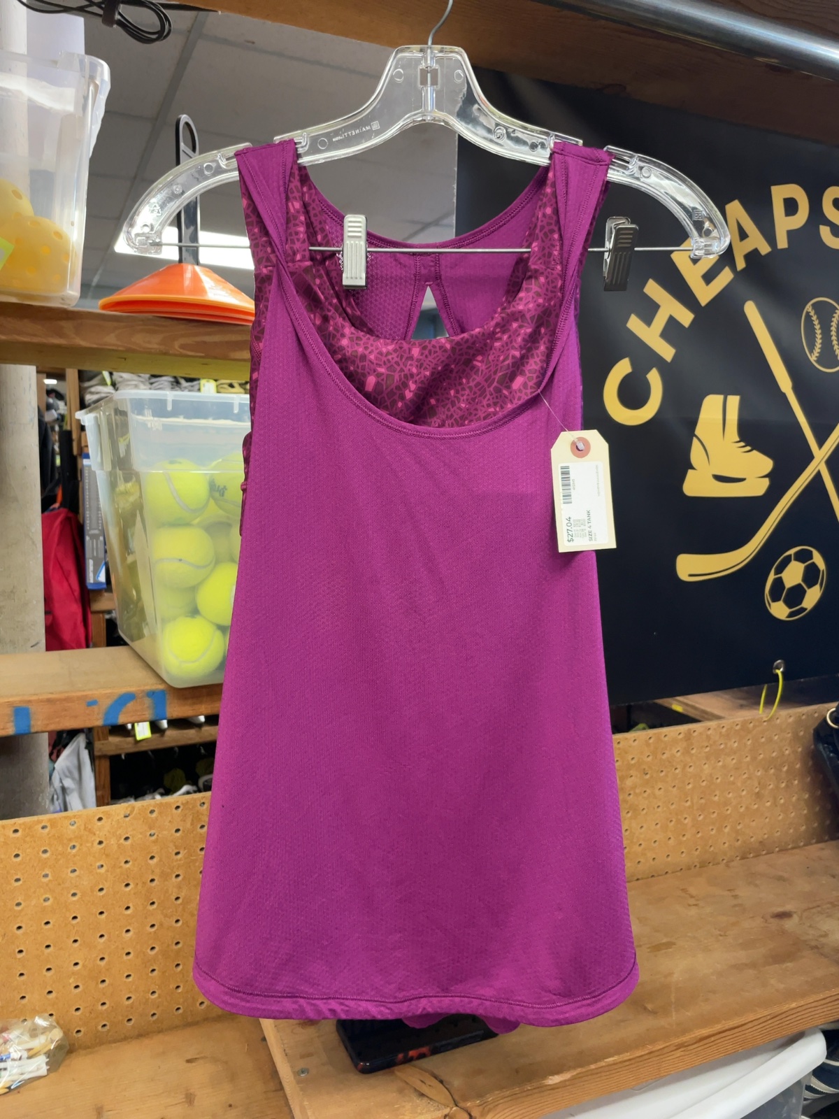 Lululemon Athletic Tank Top Size 4 Pink - image 1