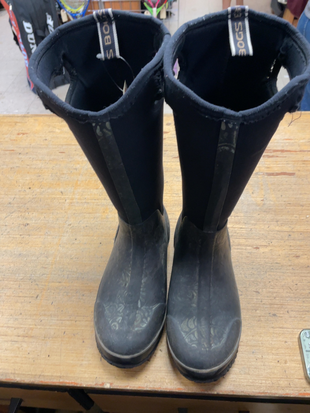 Bogs Classic High Fern Size US 9 Waterproof Rain Boots