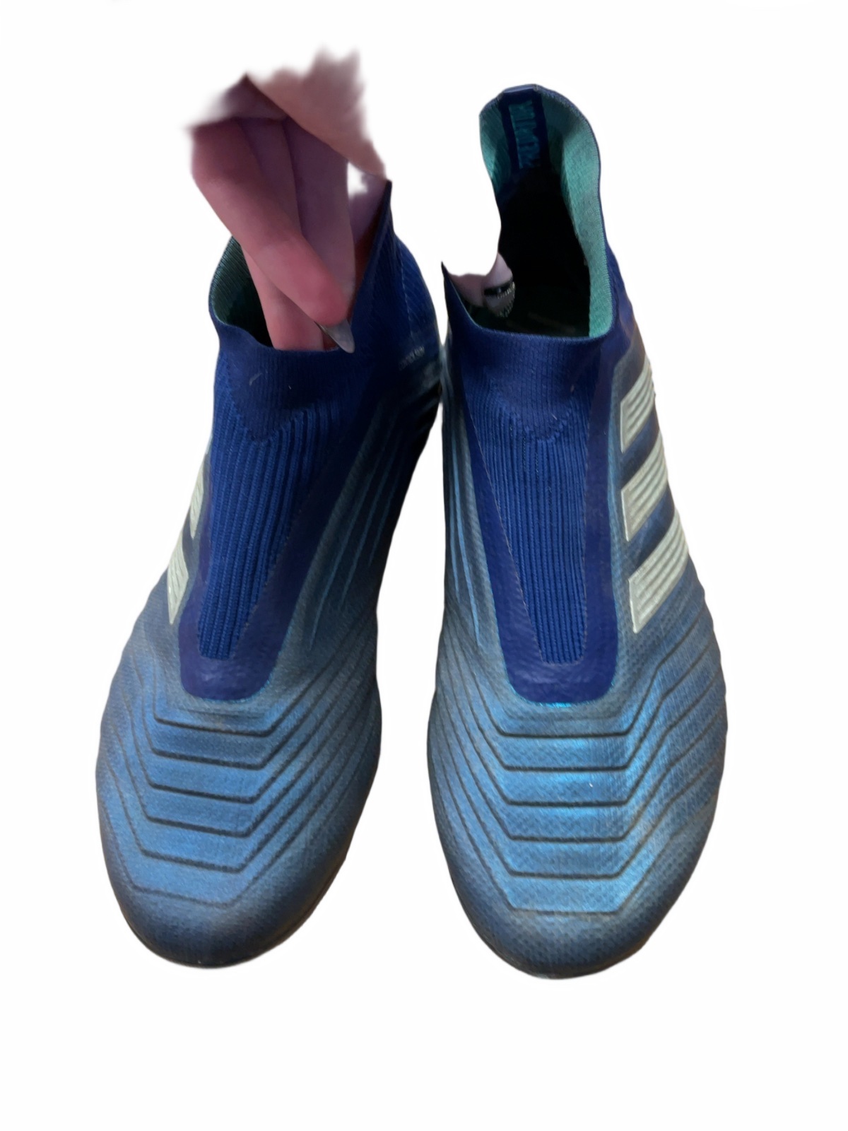 Adidas Predator Size 5 Laceless Soccer Cleats