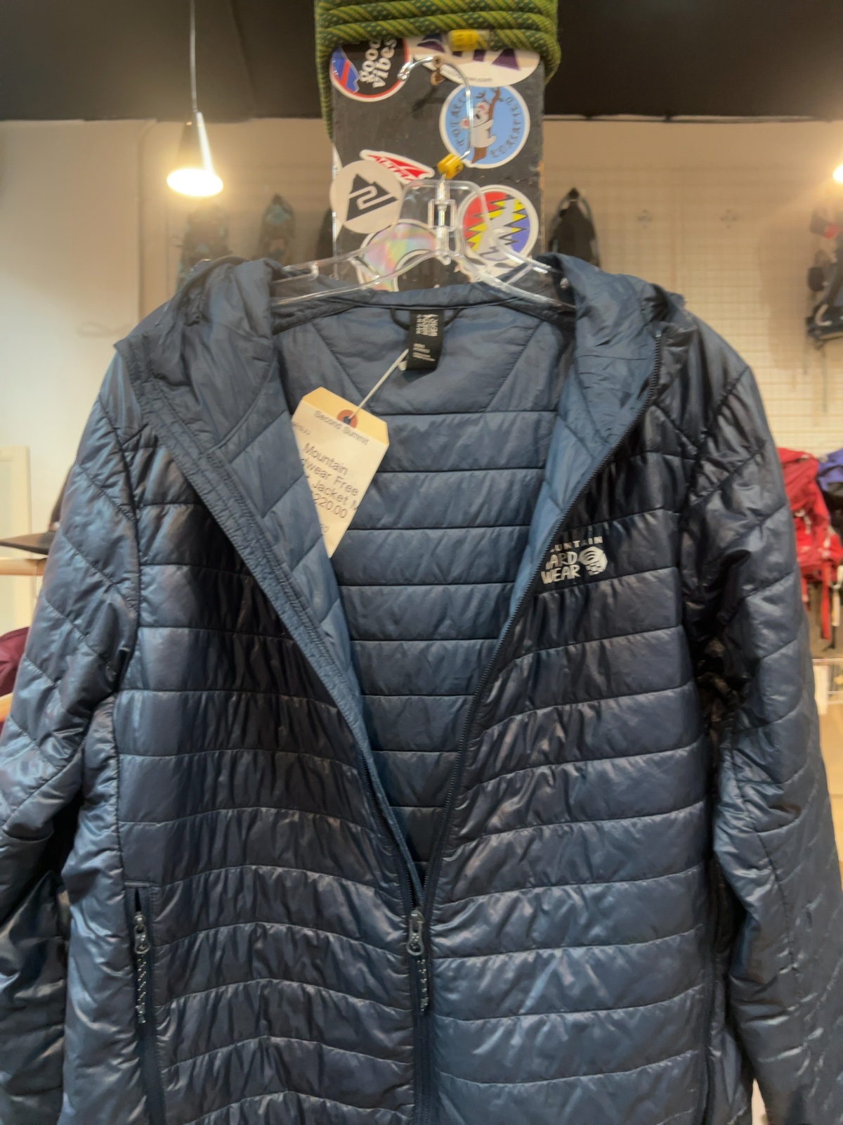Mountain Hardwear Free Element Hooded Puffer Jacket Pre-Owned M