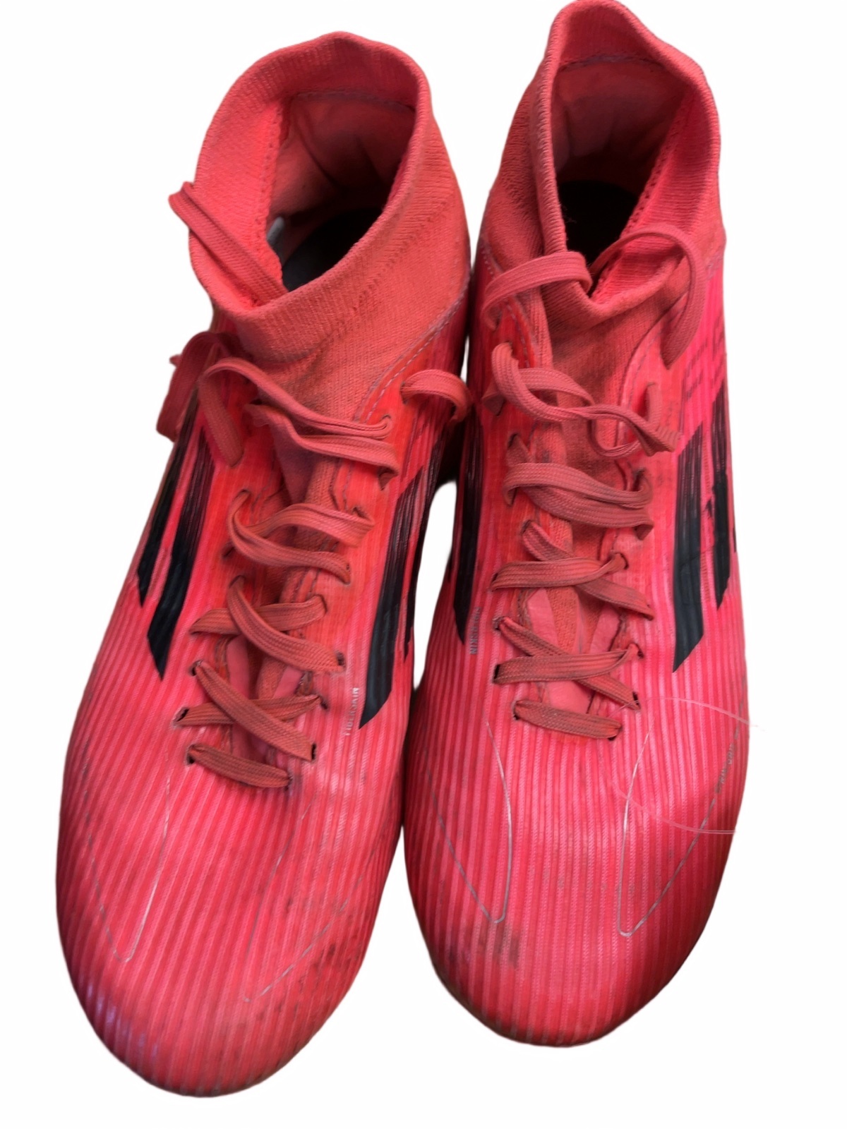 Adidas Size 7.5 Soccer Cleats Orange - image 1