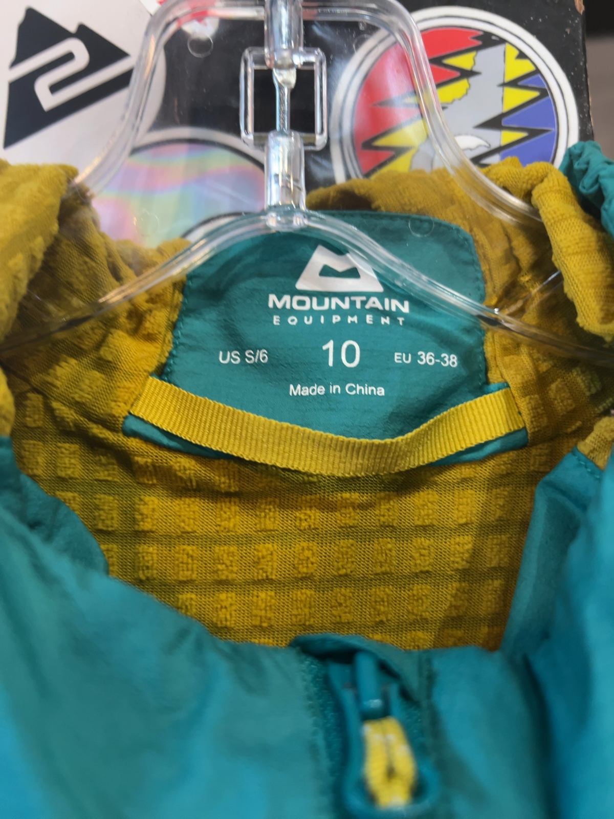 Mountain Equipment Aerotherm Hooded Jacket Teal Good S