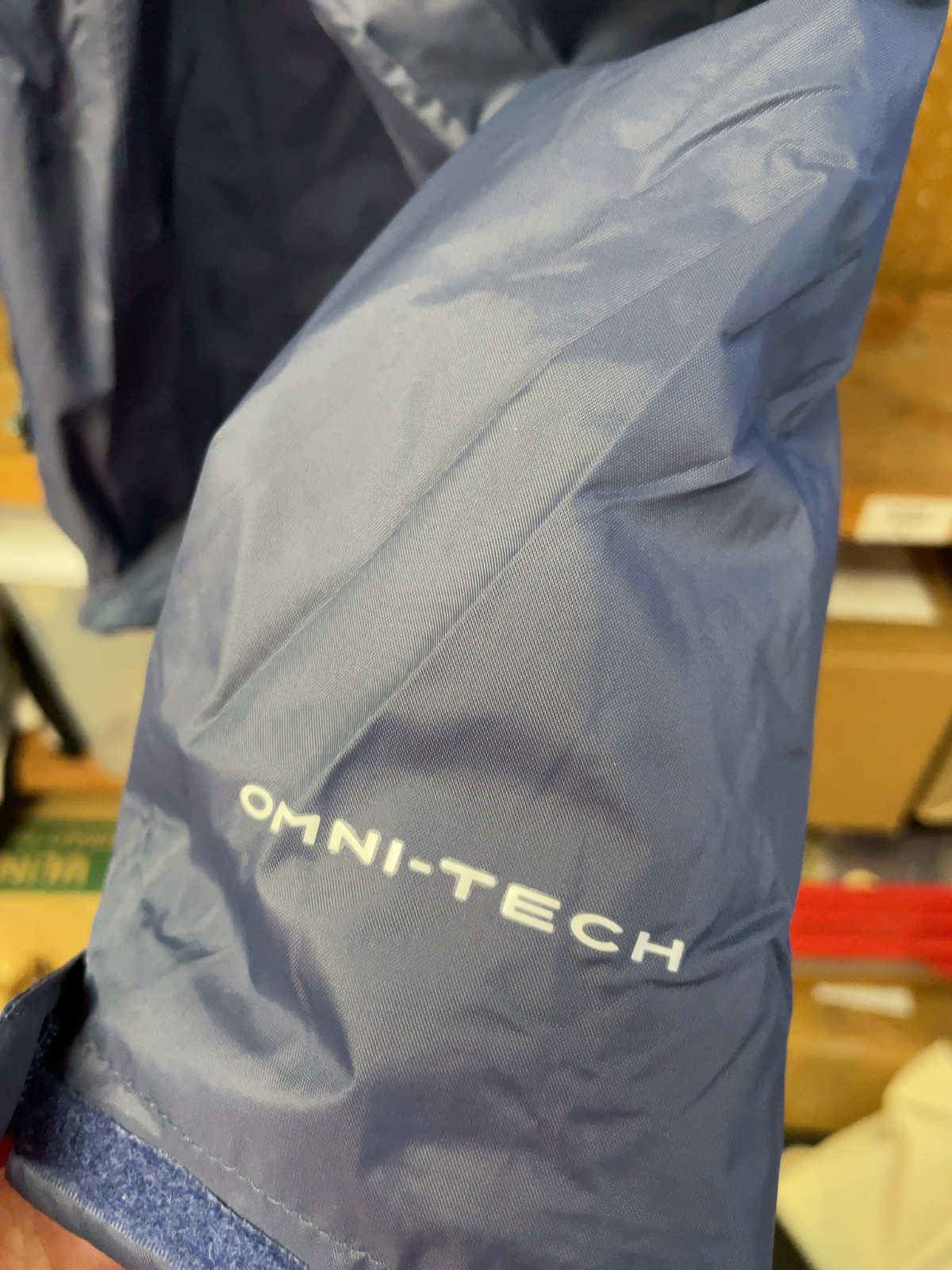 Columbia Omni-Tech Hooded Rain Jacket Ladies Small