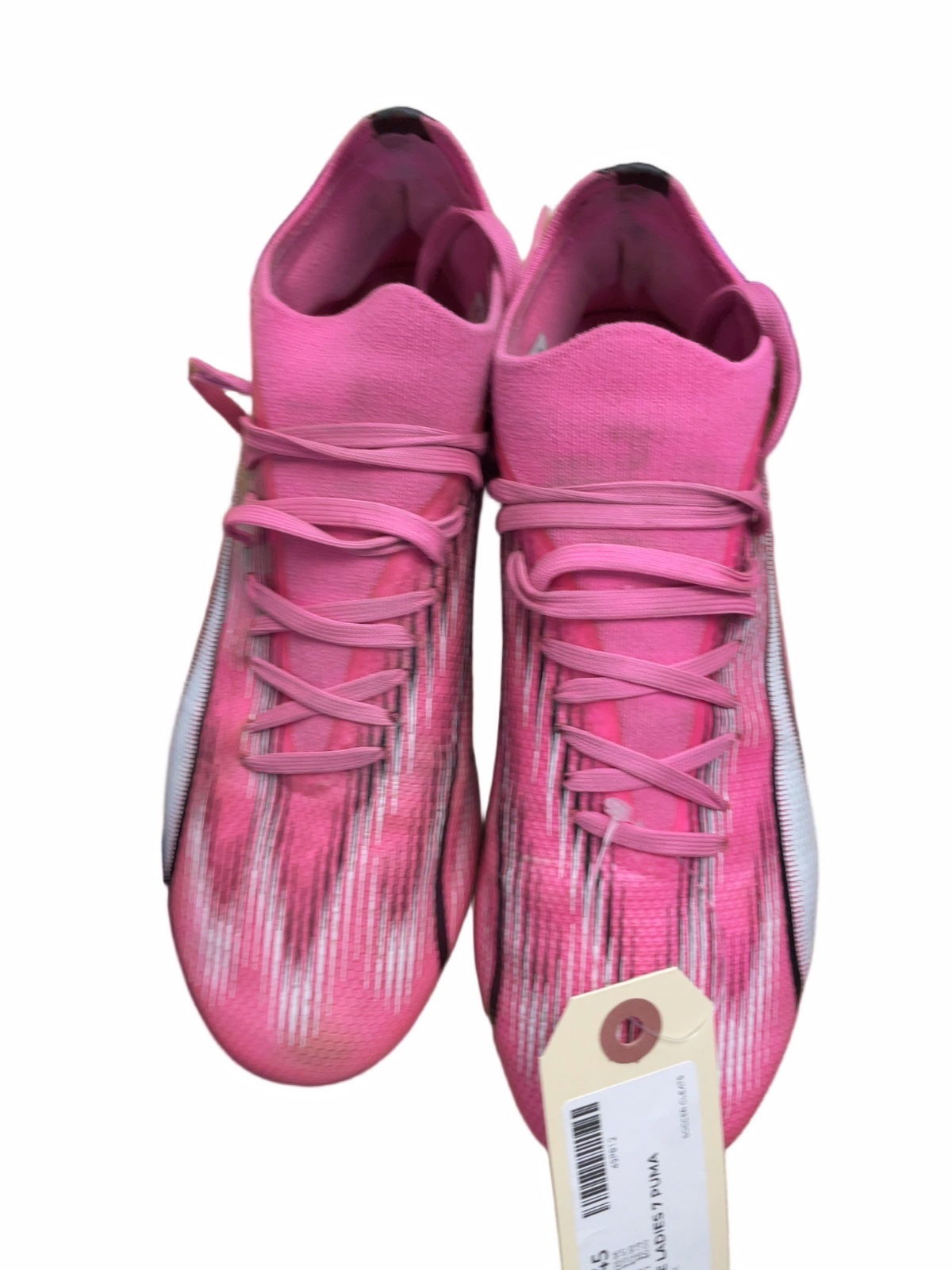 Puma Ultra Size 7 Women's Soccer Cleats Pink - image 1