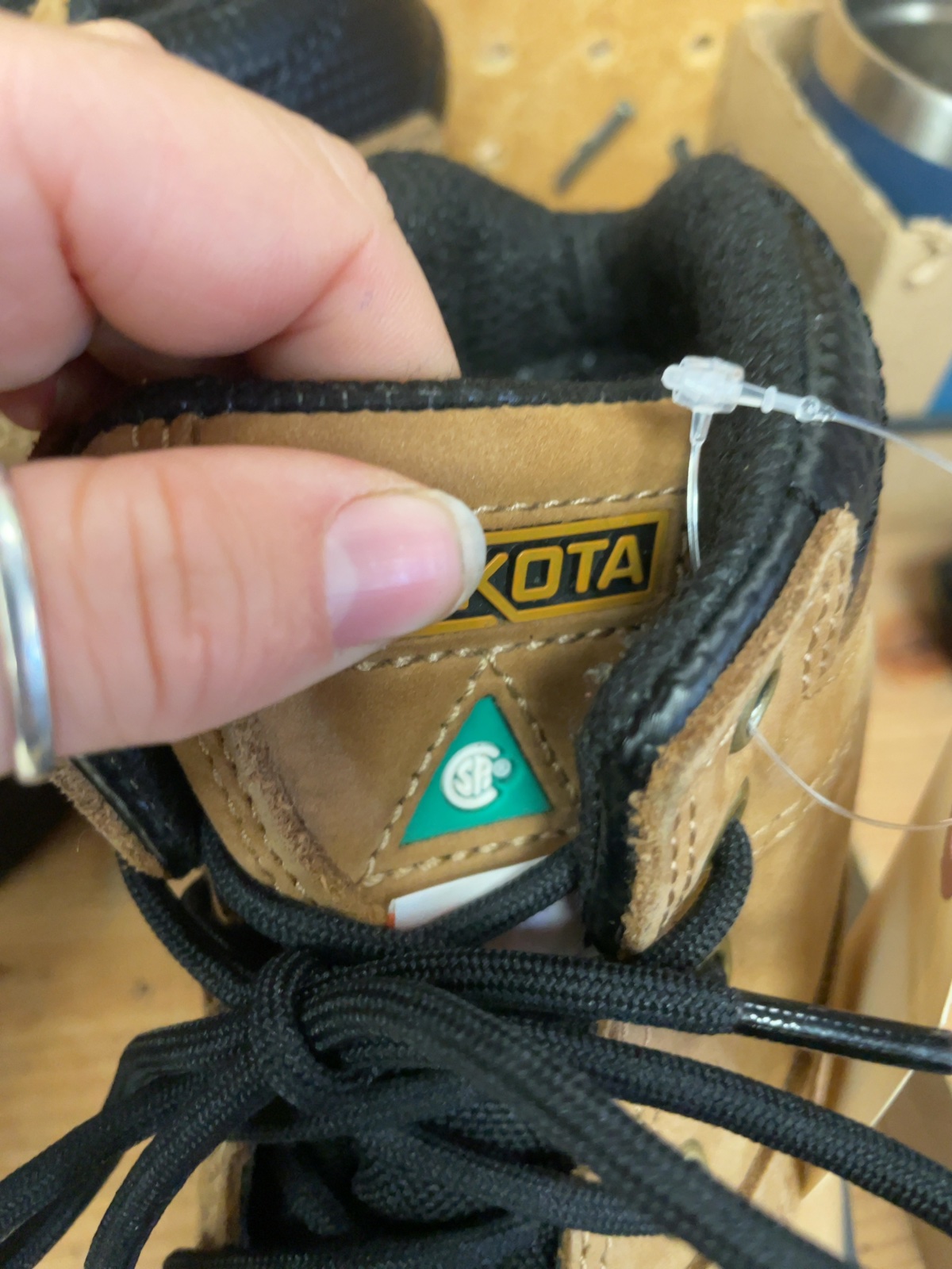 Dakota 400-2 Size 7 US Steel Toe Work Boots