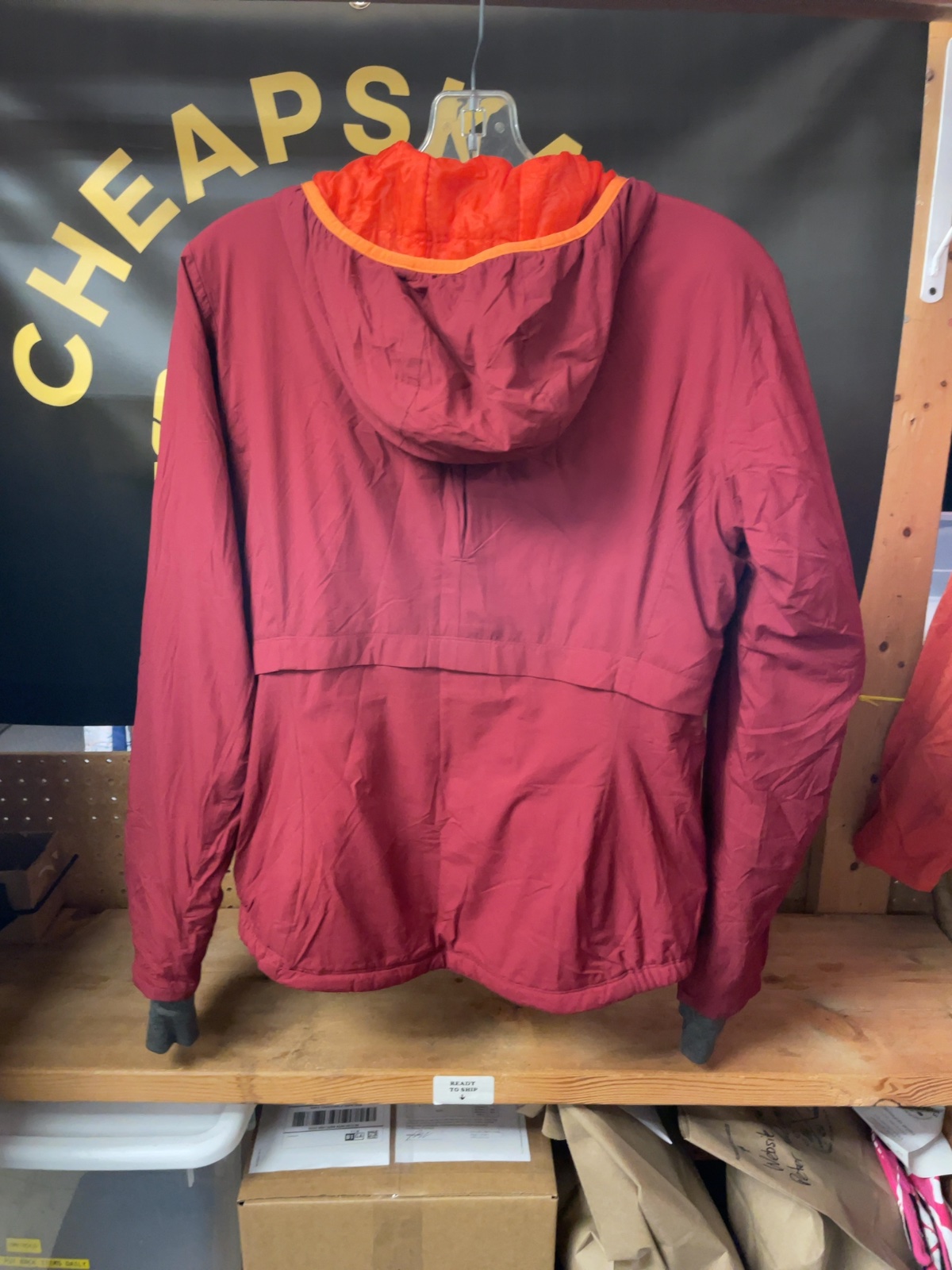 MEC Hooded Insulated Jacket Size S