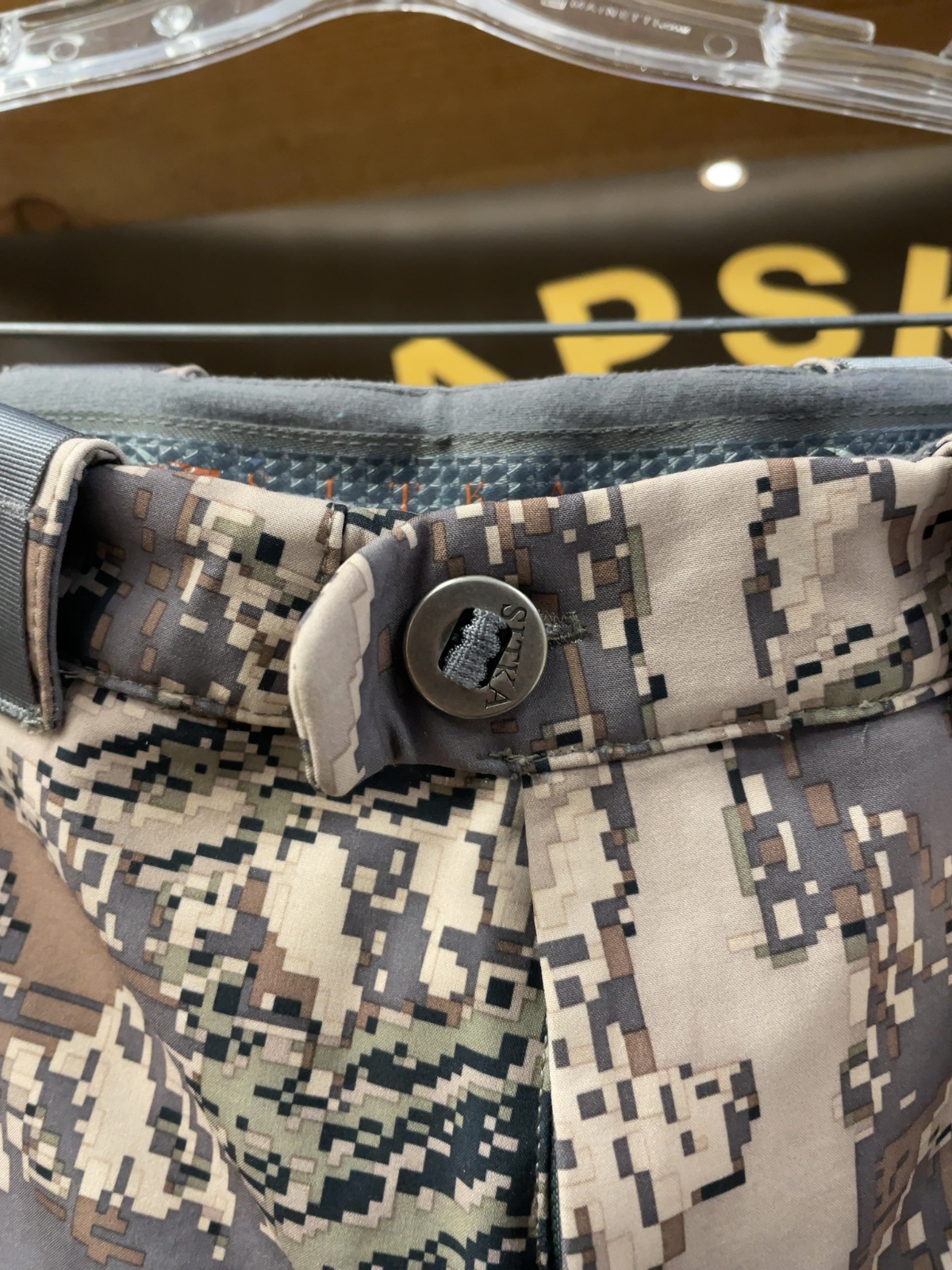 Sitka Camo Pant Shell Size Men's S