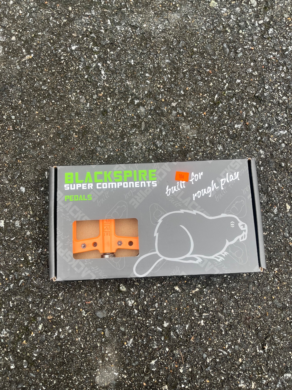 Blackspire Nylotrax Pedals Orange Flat New
