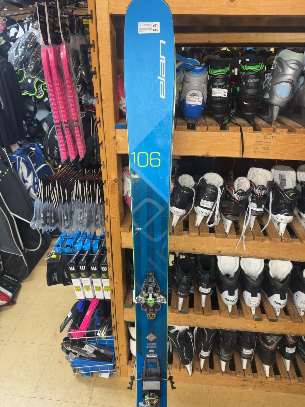Elan Ripstick 106 Skis with Dynafit Touring Bindings - 181 cm