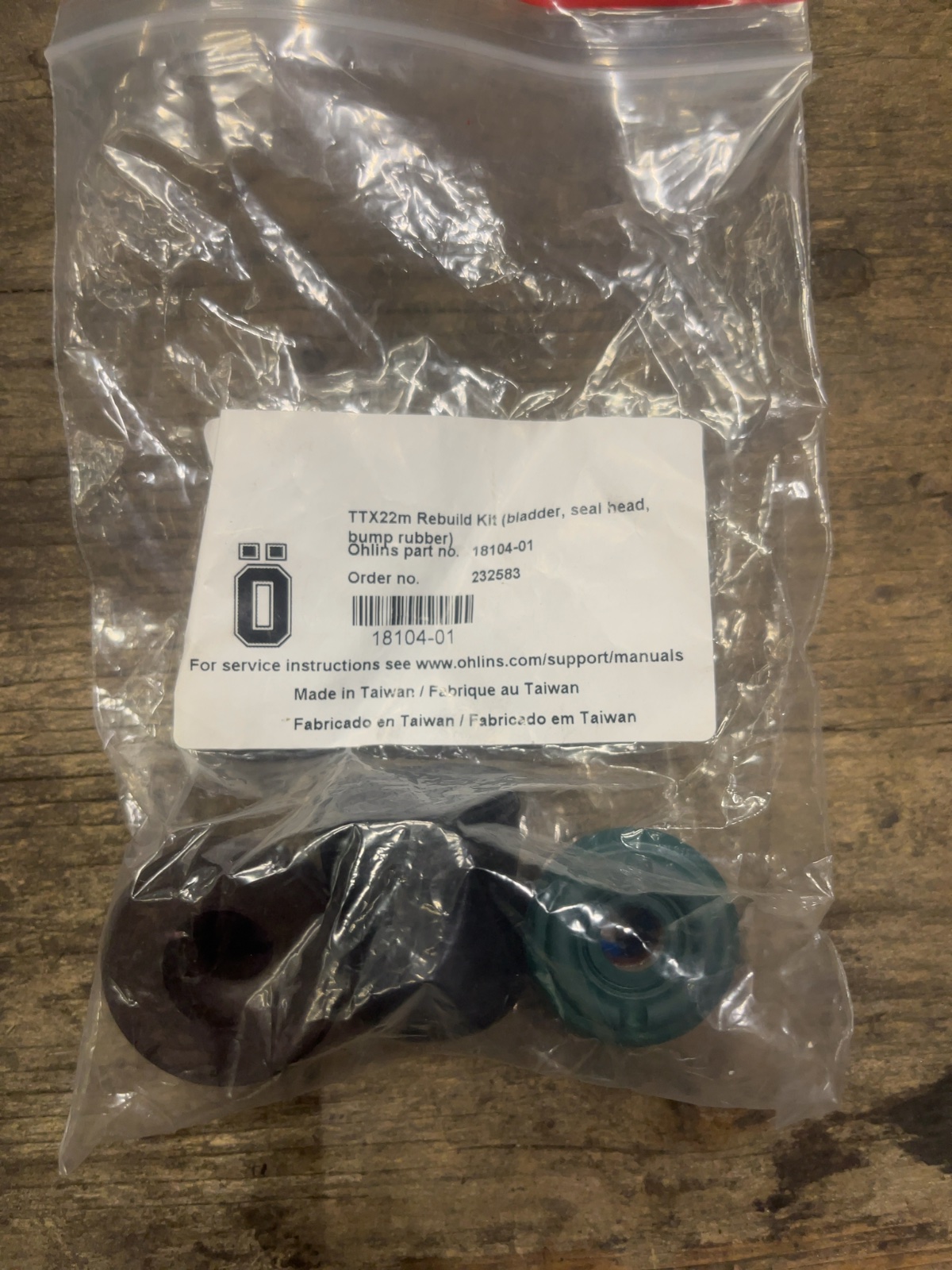 Öhlins TTX22m Rear Shock Rebuild Kit 18104-01 New