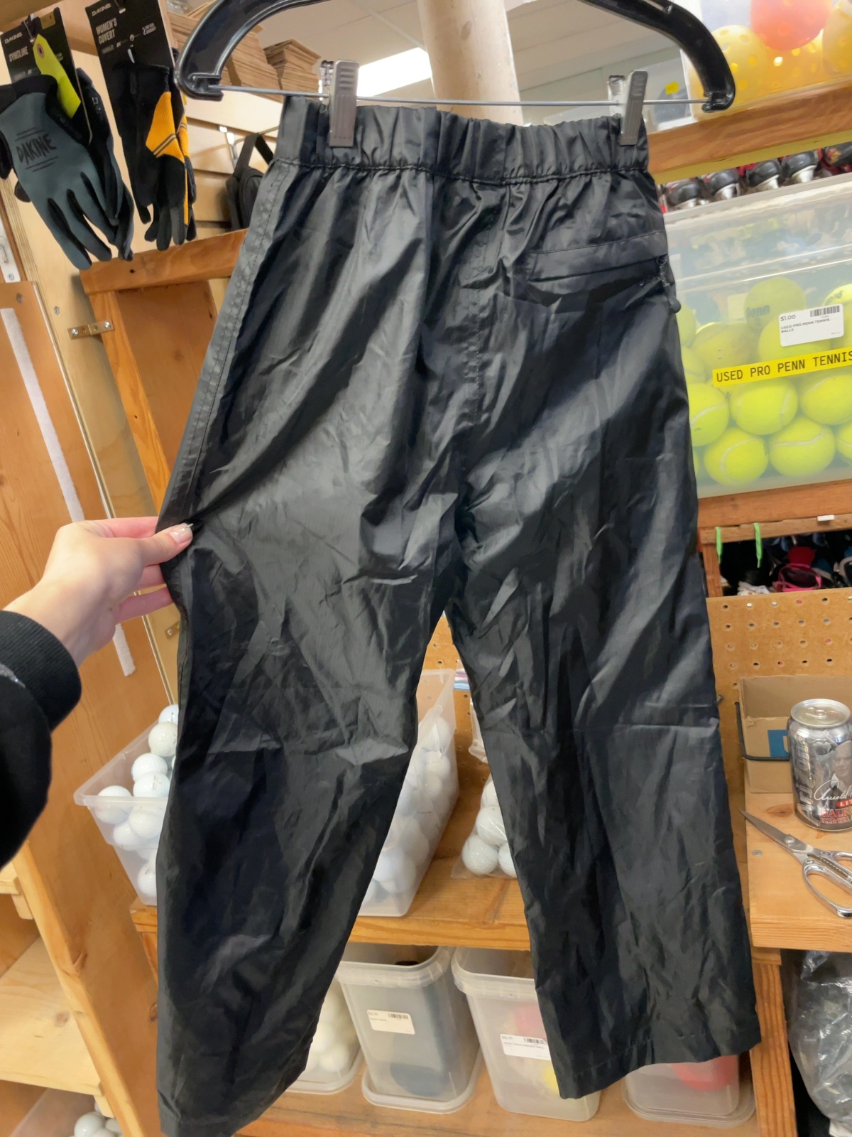 McKinley Aquamax Rain Pants Size S Black