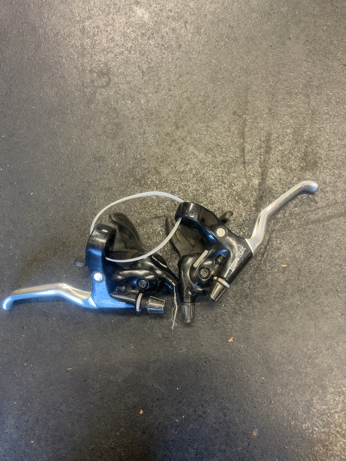 Shimano Deore LX Shift and Brake Lever Combo Set Black Fair