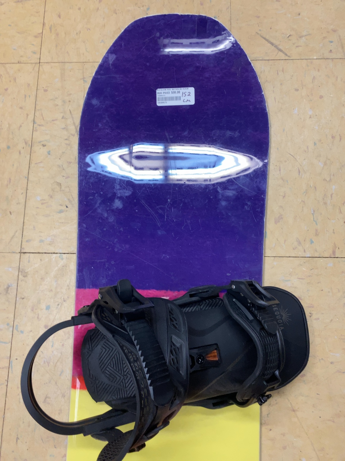 Bataleon Feelbetter Snowboard 152 cm with Bindings