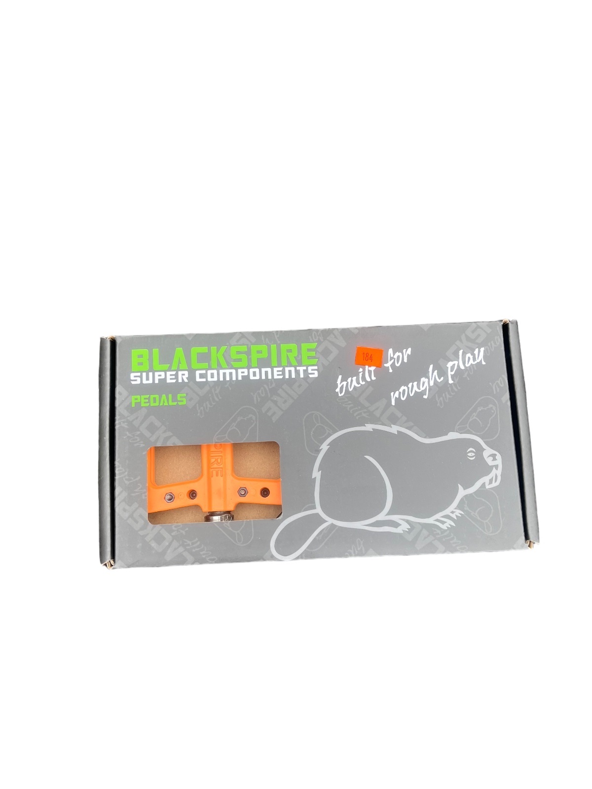 Blackspire Nylotrax Pedals Orange Flat New - image 1