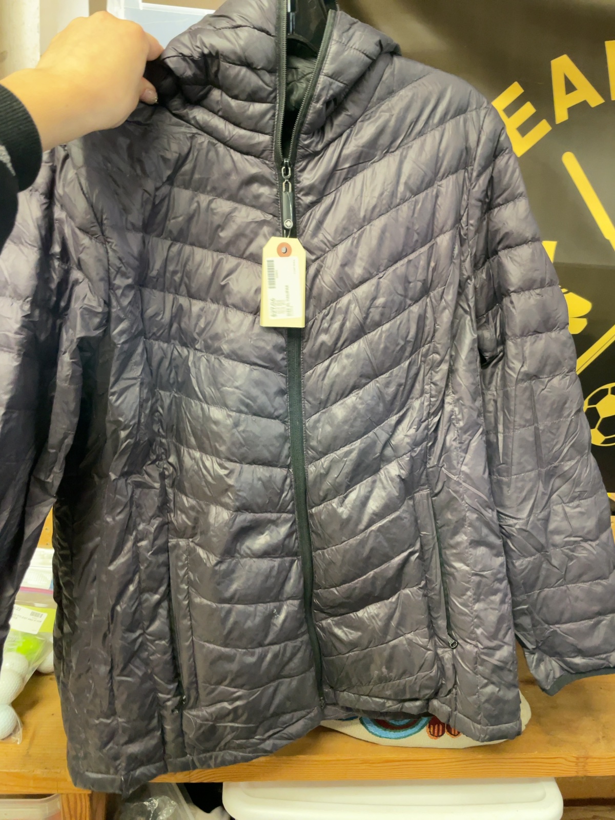 Halifax Traders Size 1X Hooded Puffer Jacket