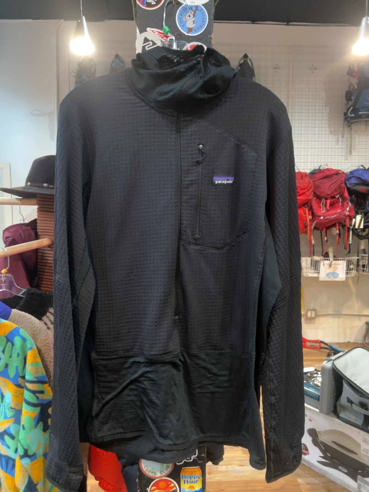 Patagonia R1 Fleece Hoody Black Good XL