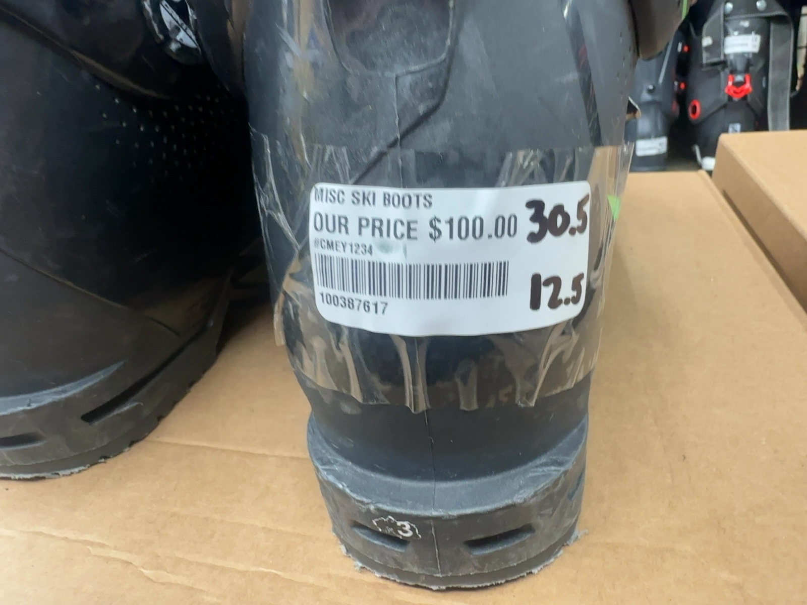 Tecnica Mach1 RT HV Ski Boots Size 30.5