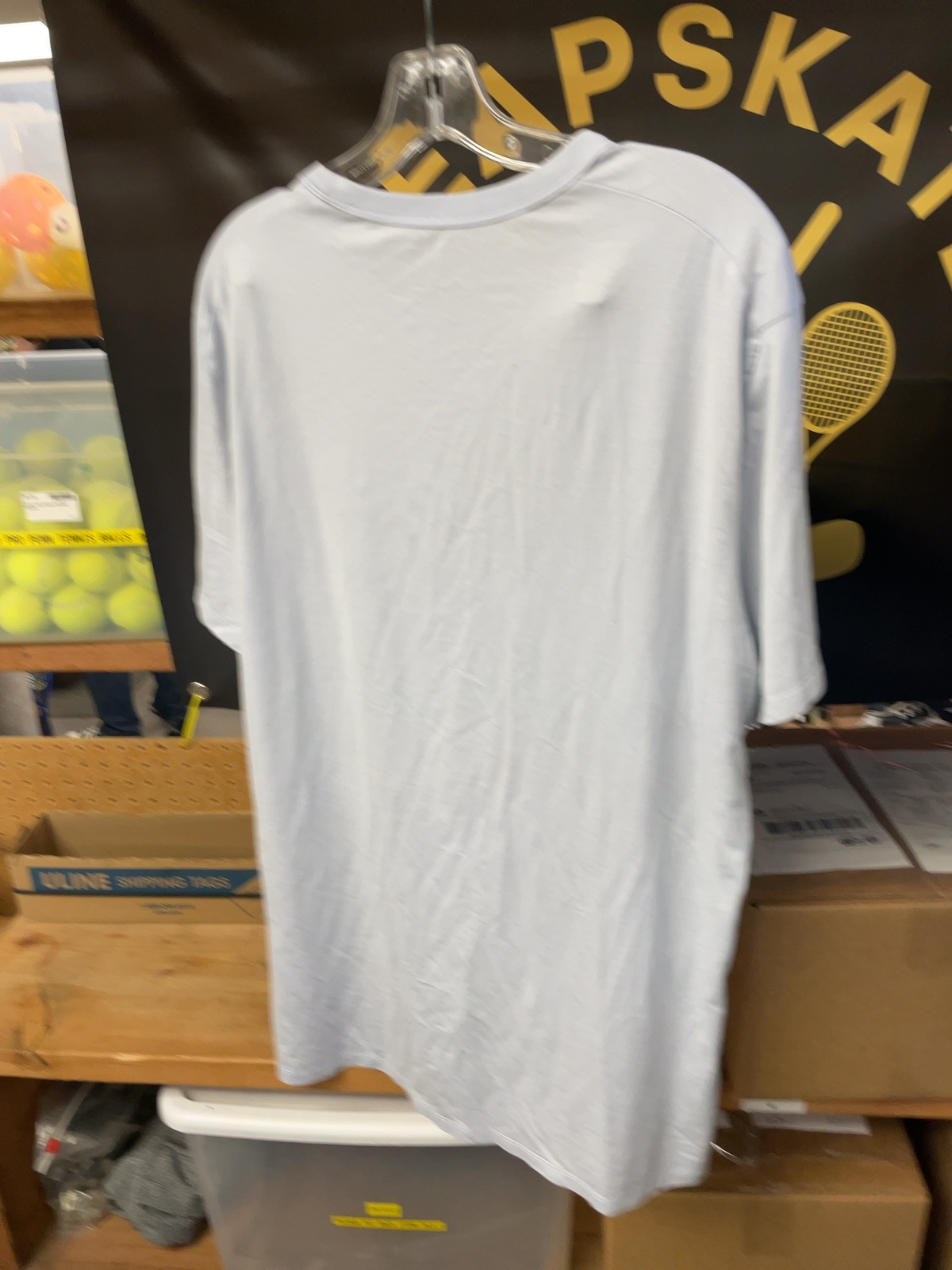 lululemon Short Sleeve T-Shirt Size XL Light Blue