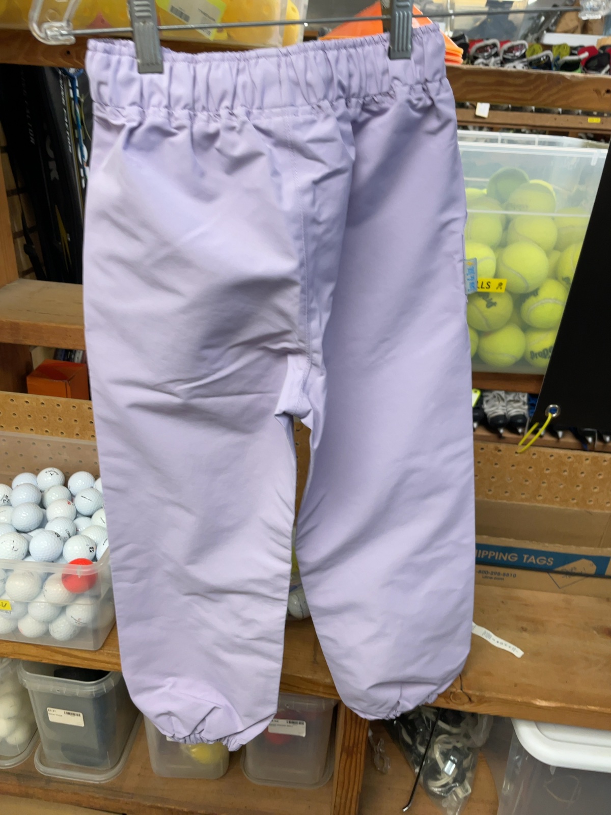 Jan & Jul Size 6Y Purple Rain Pants