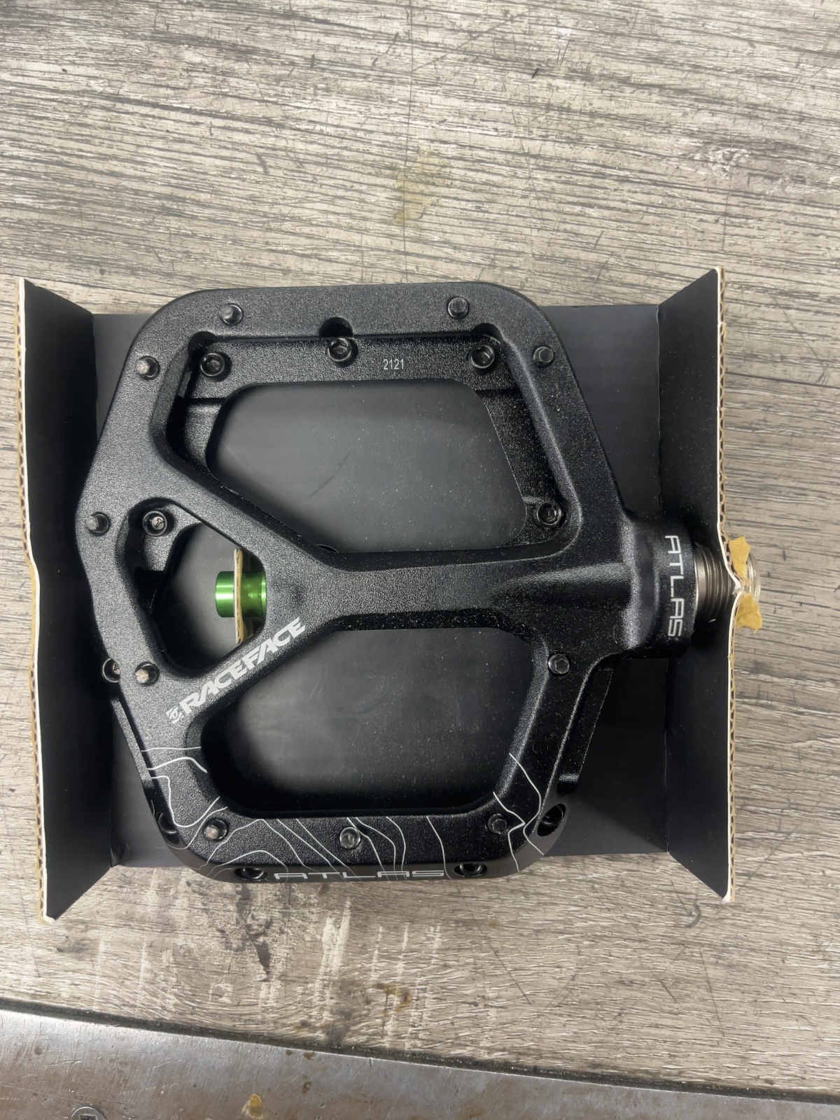 Race Face Atlas Flat Mountain Bike Pedals Black New