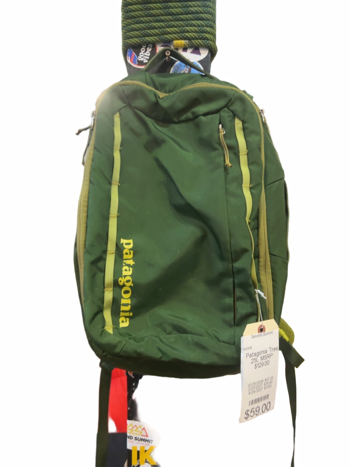 Patagonia Tres 25L Backpack Green Good - image 1