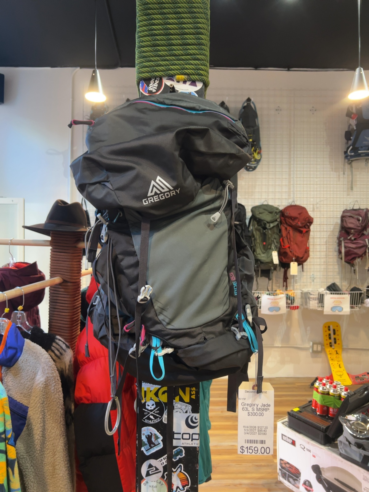 Gregory Jade 63 Backpack Grey S Good