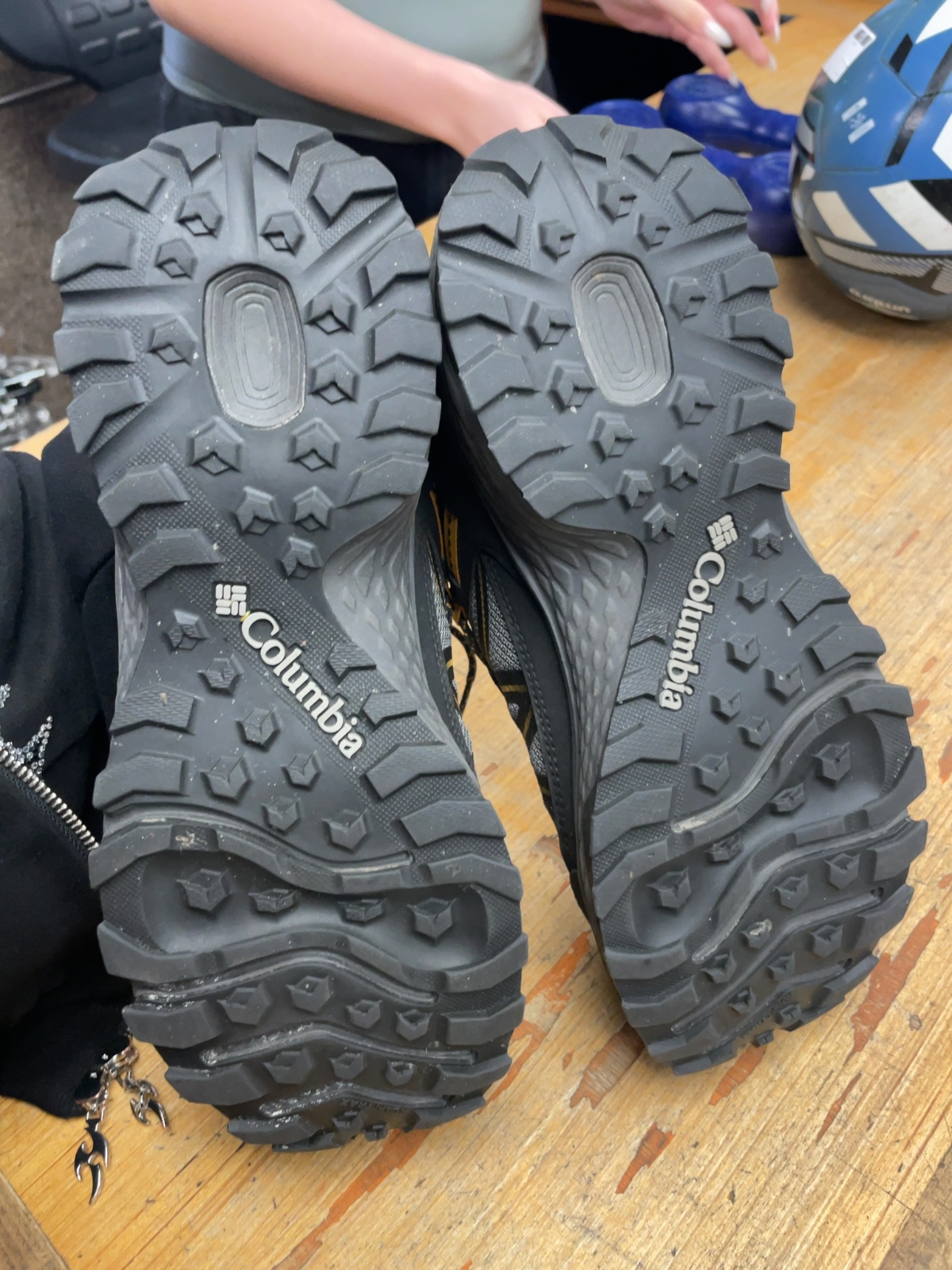 Columbia Peakfreak II Outdry Hiking Shoes Size 9.5 Grey