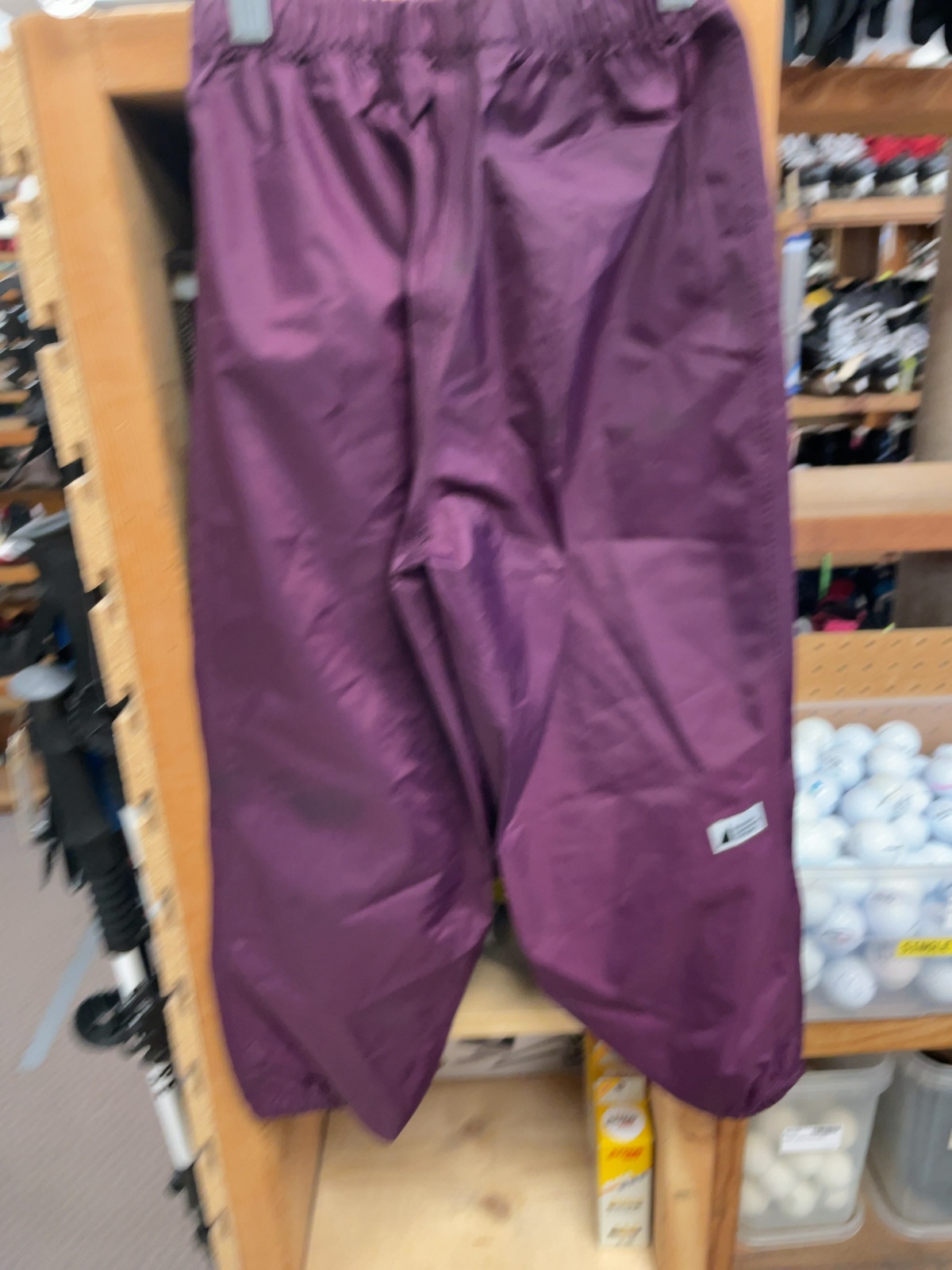 MEC Size 6 Child Purple Rain Pants