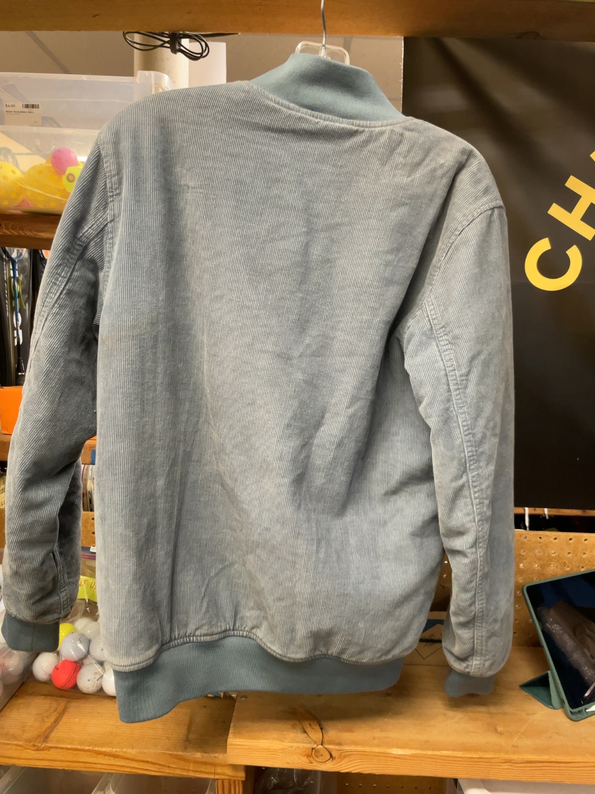 Vans Corduroy Bomber Jacket Size Small