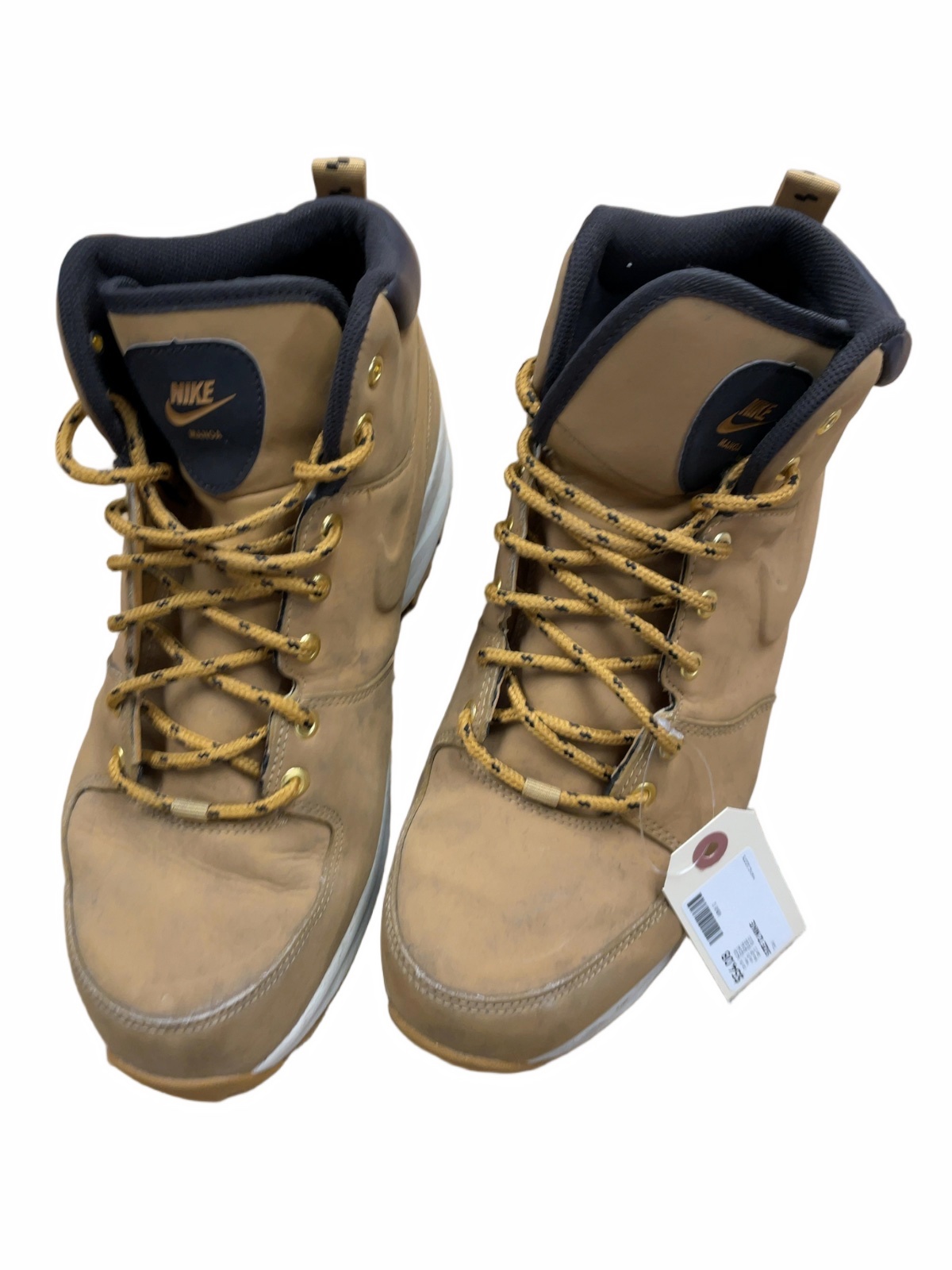 Nike Manoa Size 12 US Tan Hiking Boots - image 1
