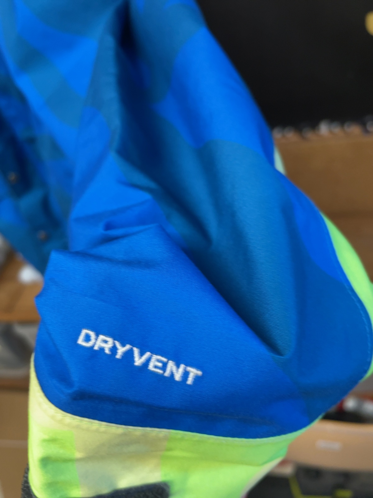 The North Face x KAWS Boy's Size L (14/16) DryVent Rain Jacket