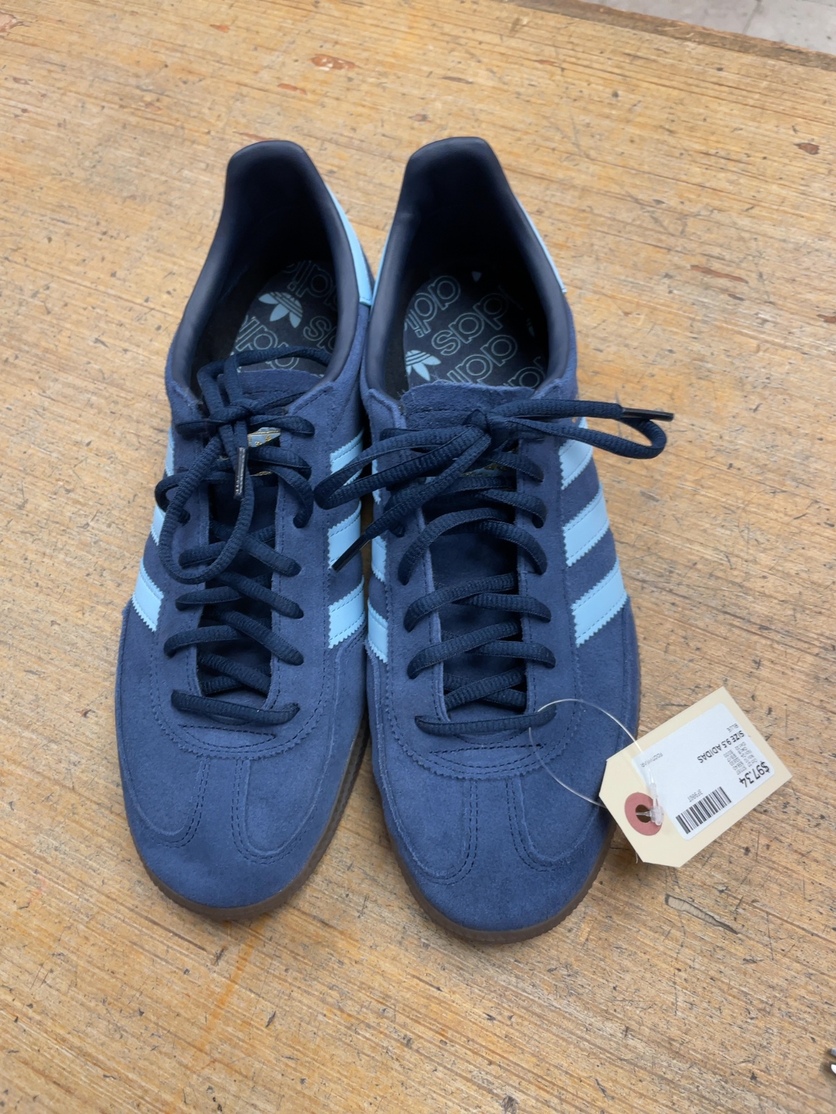 Adidas Handball Spezial Size 9.5 US Blue Sneakers