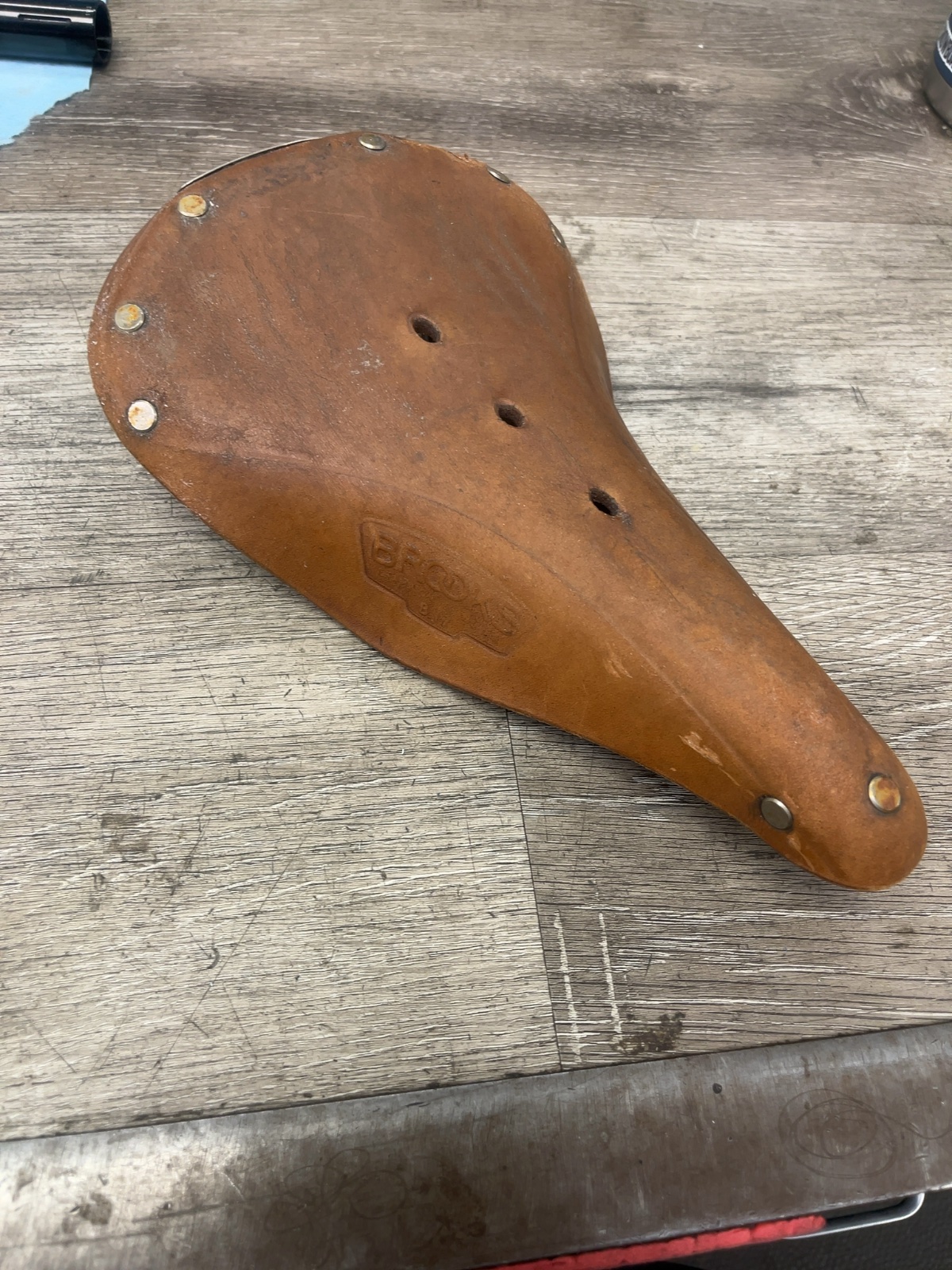 Brooks B17 Leather Bicycle Saddle Brown Good