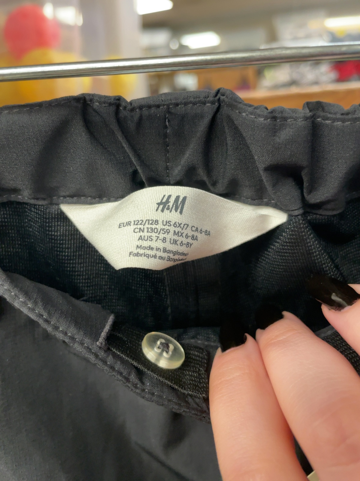 H&M Size 6X/7 Rain Pants