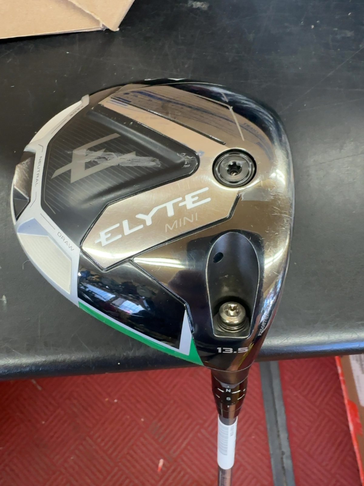 Callaway Paradym Ai Smoke Ti 340 Mini Driver 13.5° Denali 50g 5.5