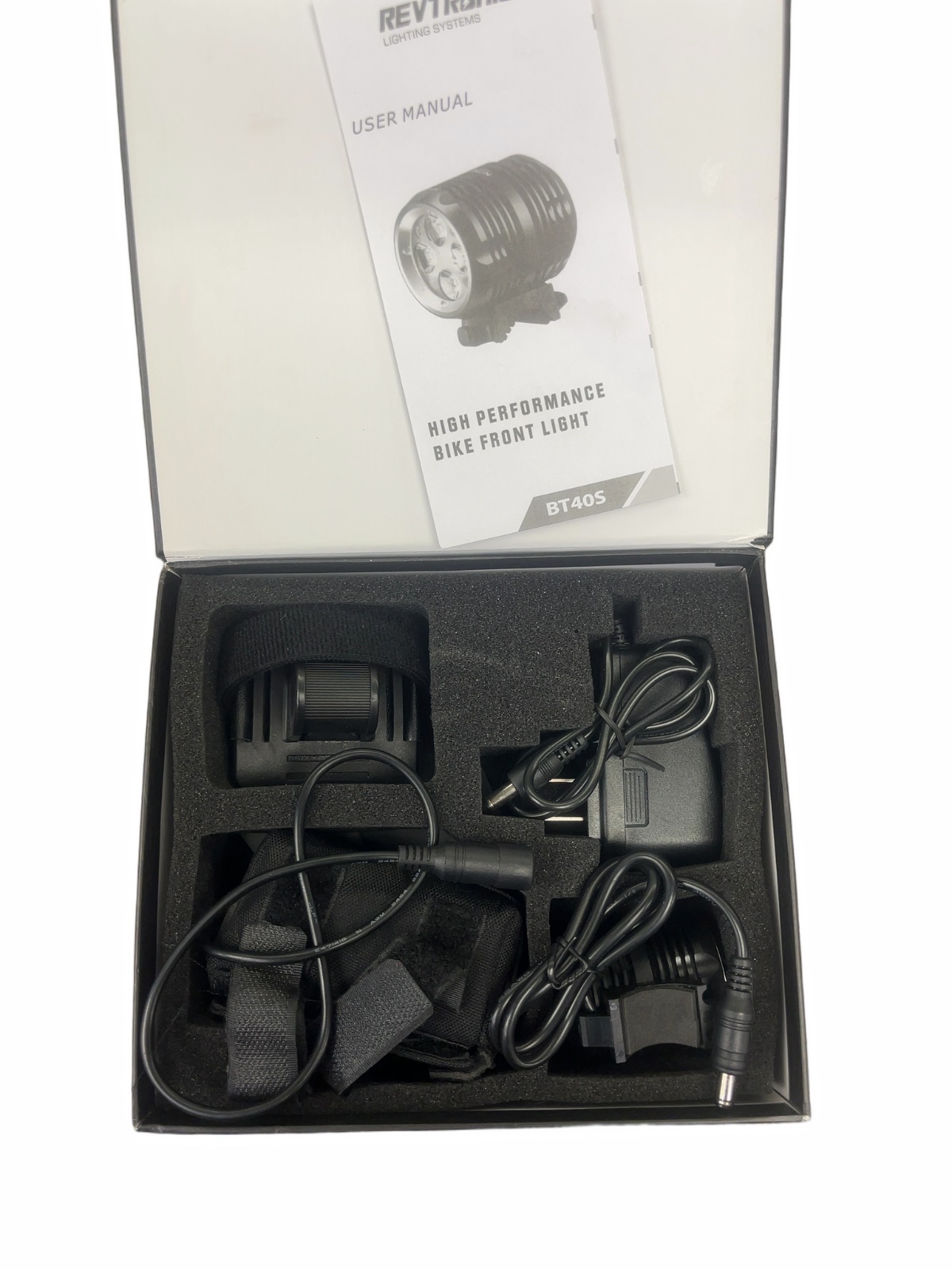 Revtronic BT40S High Performance Bike Front Light 1600 Lumens Like New