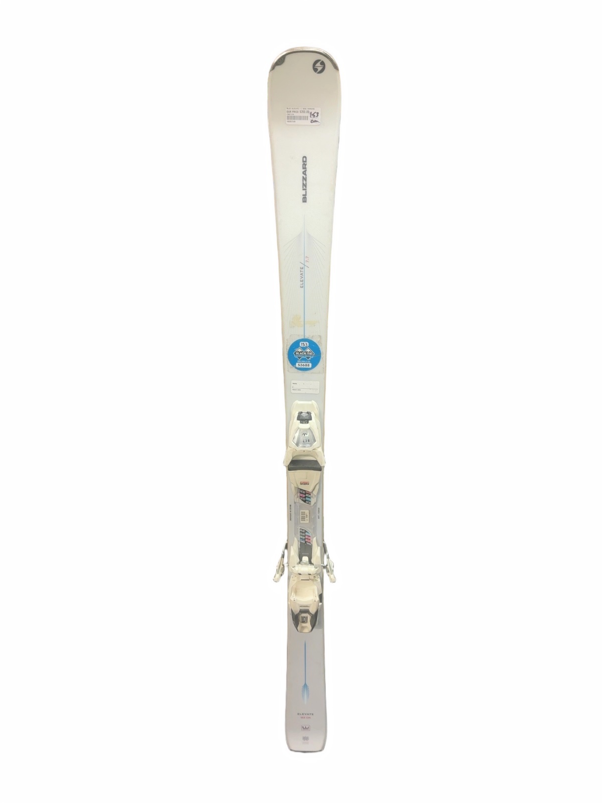 Blizzard Elevate 7.7 Women's Skis with Marker Bindings - 153 cm-freshly waxed and tuned