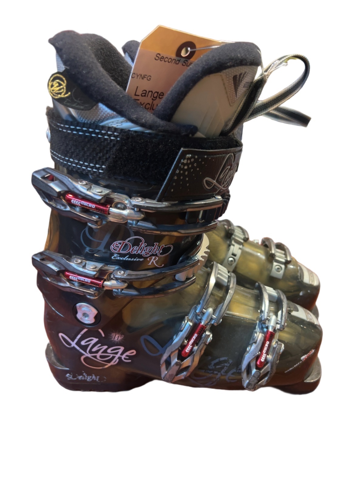 Lange Delight Exclusive R Ski Boots Women's Good 22.5