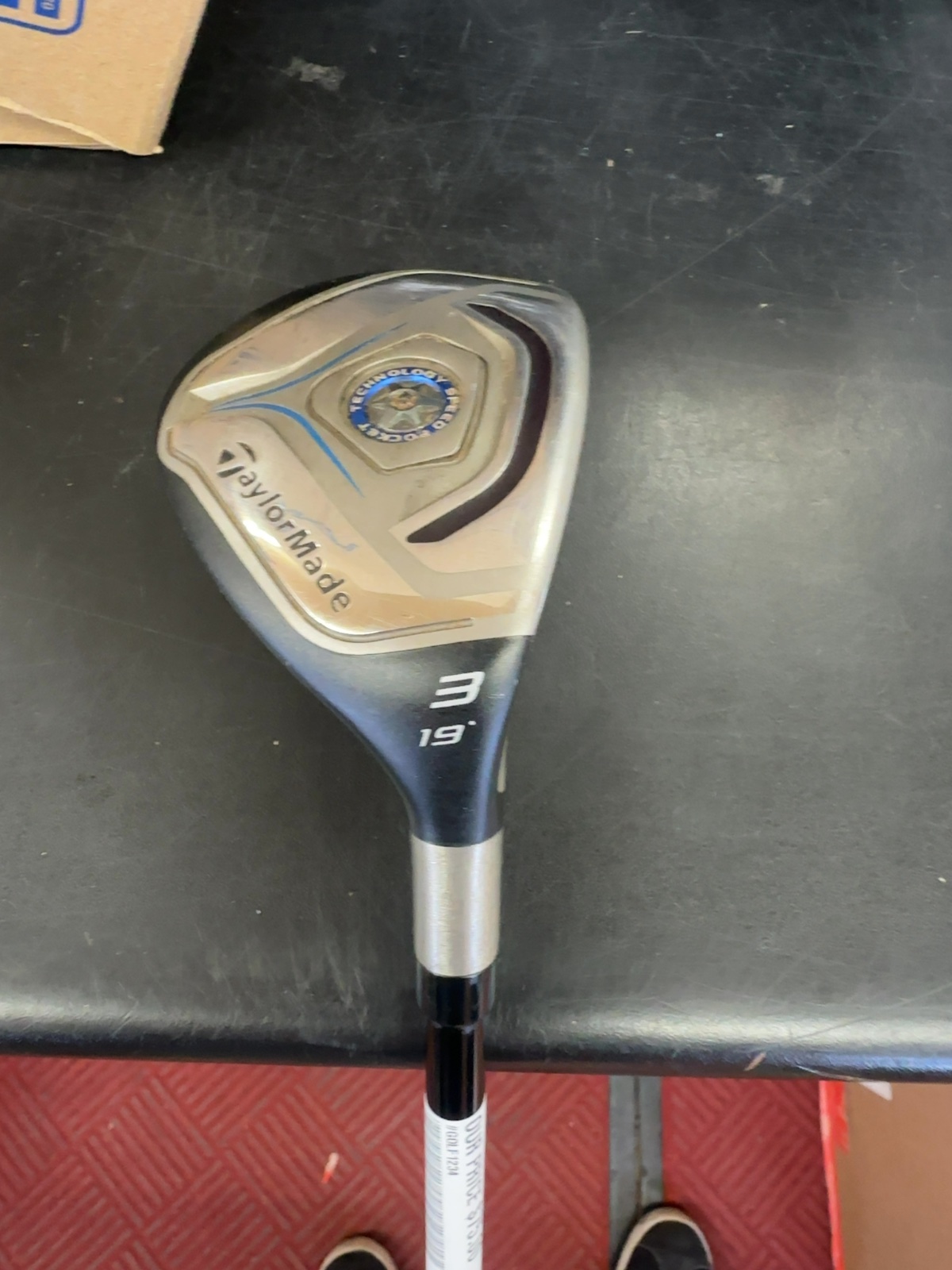 TaylorMade JetSpeed 3 Hybrid 19° Stiff Flex