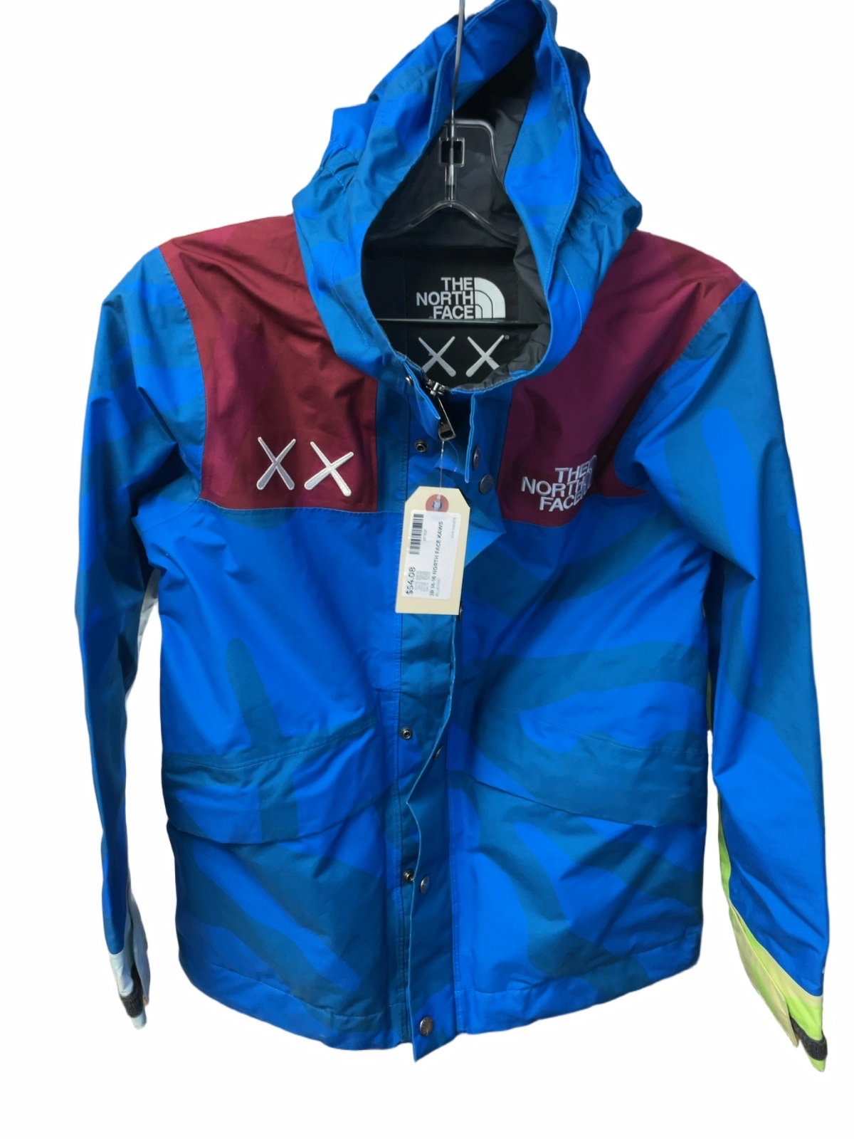 The North Face x KAWS Boy's Size L (14/16) DryVent Rain Jacket - image 1