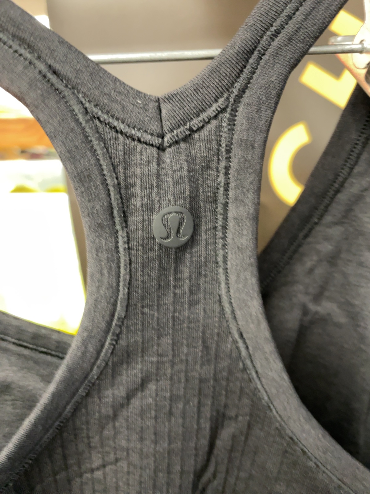 Lululemon Ebb to Street Tank Top Size 8 Black
