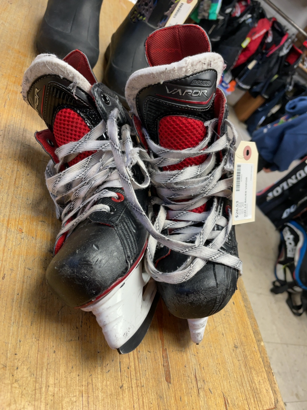 Bauer Vapor X LTX Size 2.5 D Hockey Skates