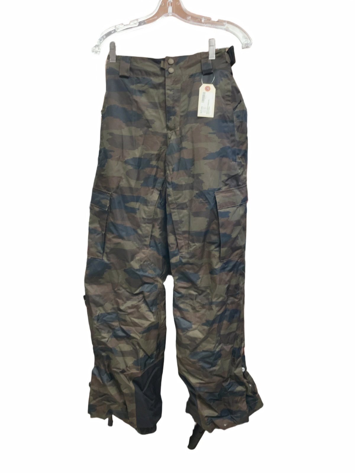 Columbia Omni-Heat Camo Ski Snowboard Pants Size M Regular - image 1