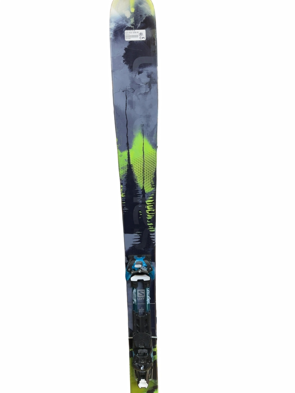 Salomon Q-105 Skis 181 cm with Salomon Guardian 16 Bindings