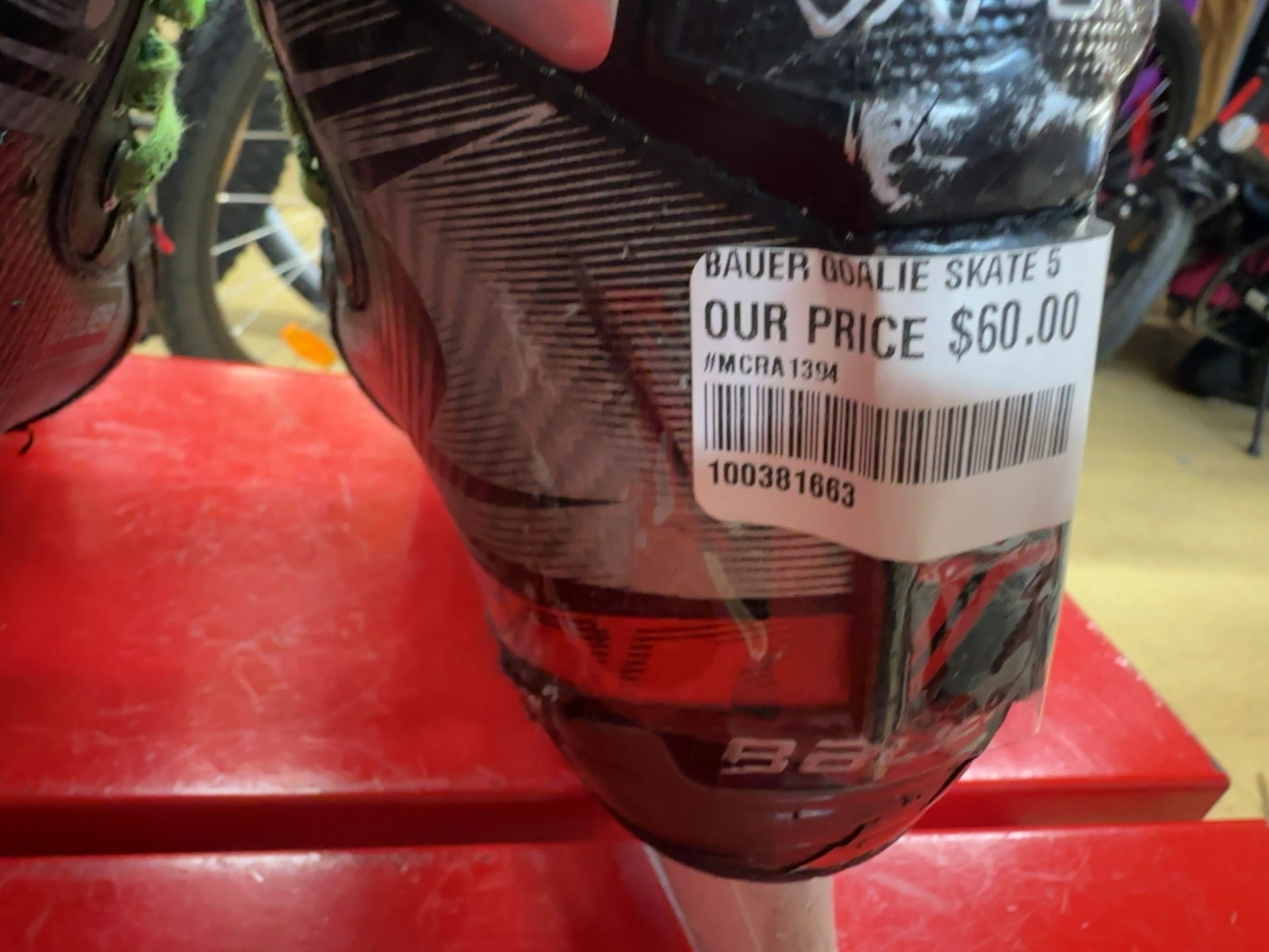 Bauer Vapor Junior 5 Ice Hockey Goalie Skates