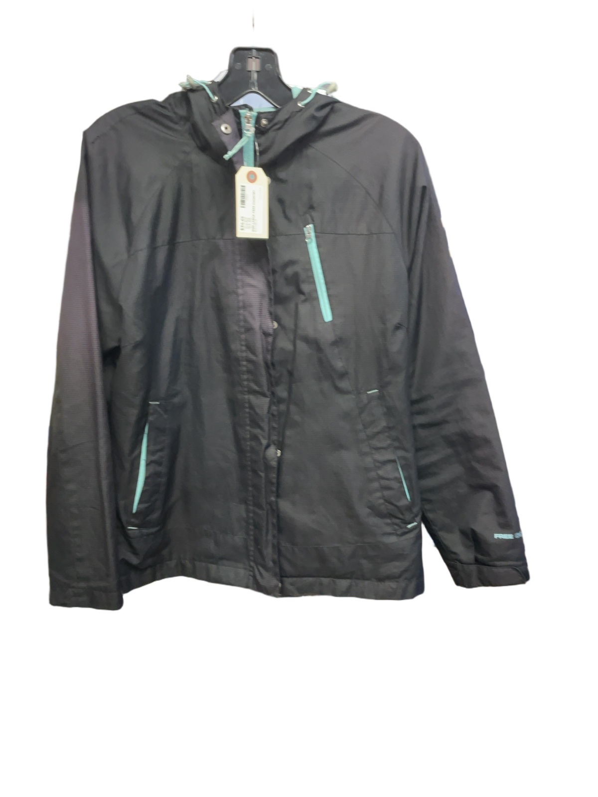 Free Country Athletx Series Hooded Rain Jacket Size L - image 1