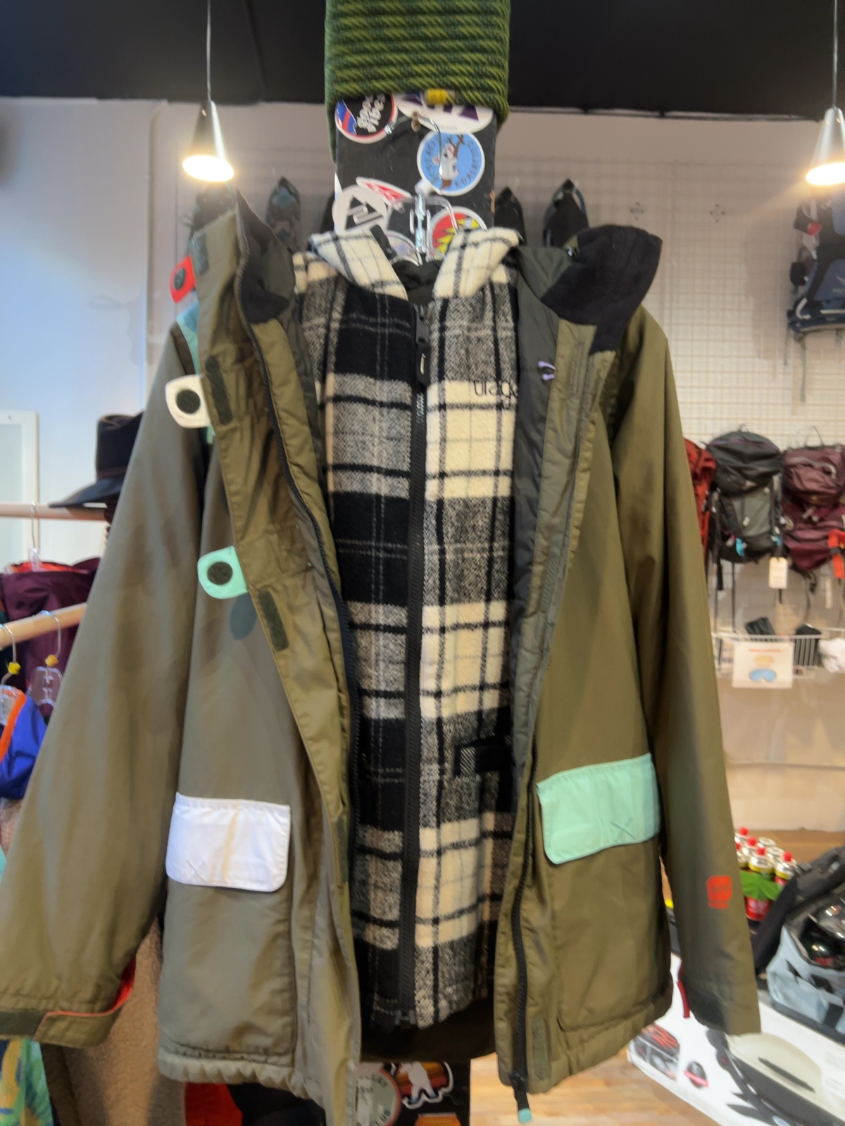 Orage 3 In 1 Snow Jacket Olive Green Women's XS